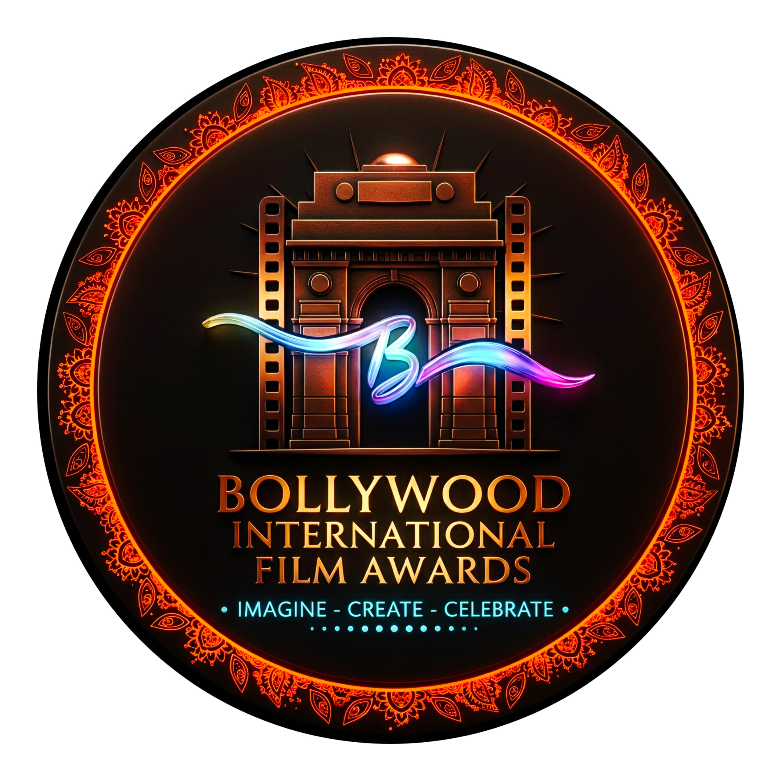 bollywood international film awards 3d logo